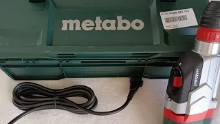 unboxing Metabo Bohrhammer UHEV 2860-2 Quick