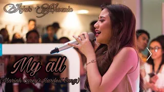 Morissette Amon  Sings the hardest song of Mariah Carey (My all)