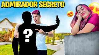 24 HORAS SENDO ADMIRADOR SECRETO *enganei ela