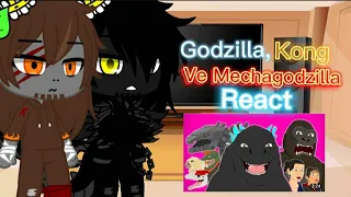 Godzilla Kong And Mechagodzilla React GODZILLA VS KONG MUSİCAL  ||GC|| #Monsterverse