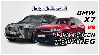 2024 SUV Battle: BMW X7 xDrive vs Volkswagen Touareg - TheHypeChallenge