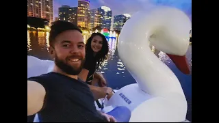 Pike's Big Adventure - Lake Eola Swan Boats