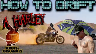 How to drift a motorcycle step by step with Kruesi Origianls
