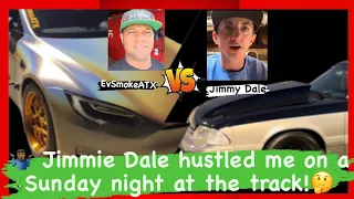 ⁠@JimmyDaleRacing Hustled me at the track on a #sundaynight in my #teslaplaid #Tesla #SPlaid