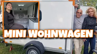 Mini Wohnwagen genial durchdacht DIY - Vandays 2023 Grottenhof