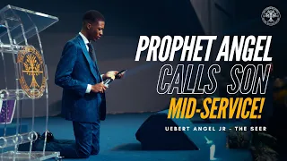 😱 Prophet Uebert Angel calls first born son LIVE on Stage! 😳