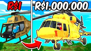 HELICOPTERO DE $1 VS HELICOPTERO DE $1.000.000