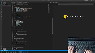 ASMR Programming - Pacman Animation - No Talking