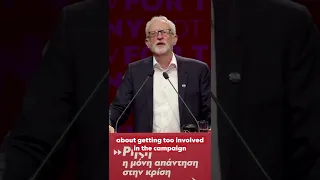 Jeremy Corbyn on Julian Assange