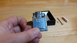 What you should do with your new zippo lighter.