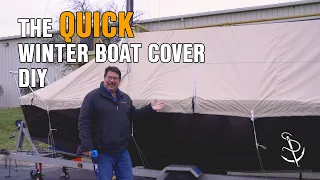 Make a Quick Winter Boat Cover for Your Sailboat