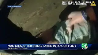Man dies after being taken into custody