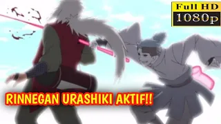 Jiraiya vs Urashiki - Munculnya "Rinnegan" Urashiki | Boruto Ep. 133