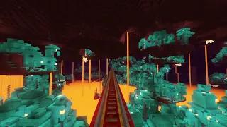 Hellbound Highway - a Minecraft rollercoaster