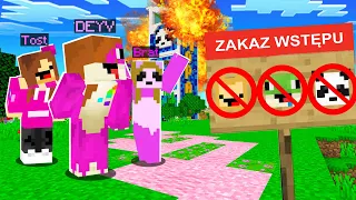 Dołączyliśmy DO GANGU DZIEWCZYN jako DZIEWCZYNY w Minecraft! (śmieszne)