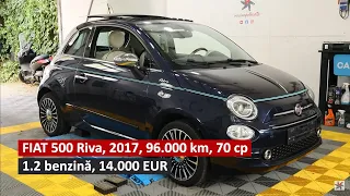 Verificare Fiat 500 second care nu mai porneste si... il imping.