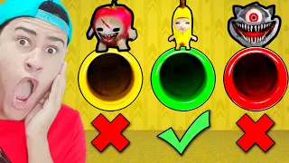 NÃO ESCOLHA O TOBOGÃ ERRADO!! 😱😱 - Roblox Pick a Slide