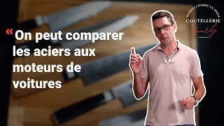 Les meilleurs aciers : Nous avons comparé ces couteaux à des voitures - Coutellerie Bourly