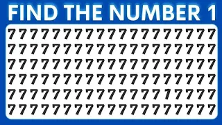 HOW GOOD ARE YOUR EYES? | CAN YOU FIND THE ODD NUMBERS? l Puzzle Quiz - #98