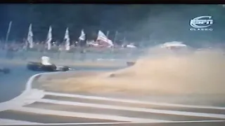 JARIER CRASH BELGIAN GP 1975