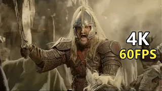 【4K60FPS】2003《The Lord of the Rings》Haradrims vs Rohan army