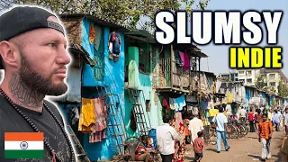 DHARAVI SLUMS - Jak wygląda życie w największych SLUMSACH W INDIACH? Bardzo dużo FAKTÓW! (Mumbai)