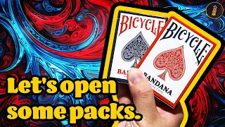 Bandanananana! Totally surprised by these! Bandana Playing Cards by Playing Card Decks (dot com)
