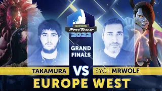 Takamura (Akuma) vs. Mr Wolf (Seth) - Grand Final - Capcom Pro Tour 2022 Europe West