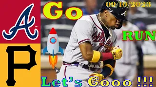 Braves vs Pittsburgh Pirates GAME Highlights September 10, 2023 - MLB Highlights | MLB Season 2023