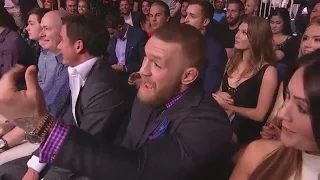 UFC 200 Conor McGregor Reaction After Jose Aldo Defeated Frankie Edgar