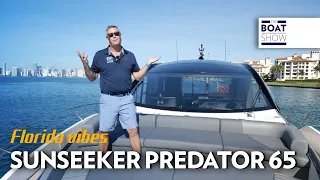 NEW 2023 SUNSEEKER PREDATOR 65 - Motor Yacht Tour and Review - The Boat Show