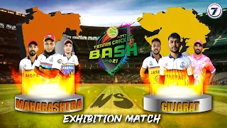 MAHARASHTRA VS GUJARAT | EXHIBITION MATCH | 7070 TENNIS CRICKET BASH 2021 | SURAT