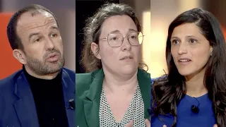 Ukraine, Gaza : débat entre les députés Manuel Bompard, Cyrielle Chatelain et Éléonore Caroit