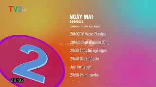 TV2 HD | GTCT ngày mai (25/5/2023) (23h, 24/5/2023, củ chuối)