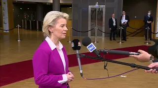 EU Leaders Agree 'In Principle' on Russia Oil Embargo - Von Der Leyen