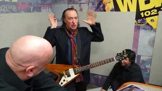 Dave Davies of The Kinks plays live in the studio at WBAB