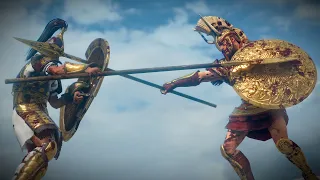 Achilles vs Hector - Total War Saga: Troy Cinematic Legendary Duel