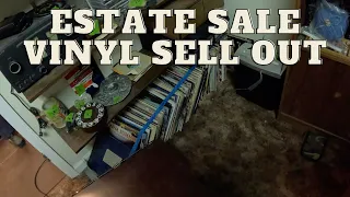 Estate Sale Vinyl Record Hunting | Estate Sale Vinyl Finds | Picking And Reselling Vinyl Records