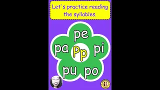 Forming and Reading Syllables with Teacher Sheila