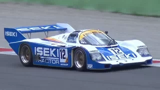 GROUP C Cars Racing at Monza Circuit - Sauber Mercedes C11, Porsche 962, Porsche 956 & More!