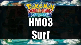 Pokemon Omega Ruby & Alpha Sapphire - Where to get HM03 Surf
