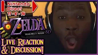 Live Reaction & Discussion: Nintendo Direct 11/5/14 (Majora's Mask 3D & Duck Hunt Dog Trailer!)