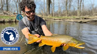 Fly Fishing For Trout, Turkey Hunting, Morel Mushrooms; Michigan Out of Doors TV #2419
