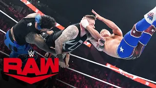 Rhodes & Jey defend their WWE Tag Team Titles against Owens & Zayn: Raw highlights, Oct. 9, 2023