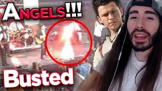 moistcr1tikal reacts to REAL Angels Caught on Tape Performing Miracles & Much More!