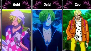 Sanji's Outfits Throughout the Series | One Piece