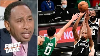 Stephen A. reacts to Nets vs. Celtics Game 1: Boston can't stop the Big 3 | First Take