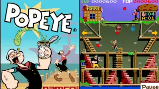 POPEYE JAVA GAME WALKTHOUGH GAME PLAY