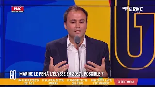 Marine Le Pen à l'Elysée en 2027 ? Charles Consigny : "Elle n'a pas la désinvolture de Macron !"