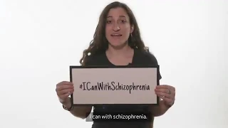 Mental Health Advocate says #ICanWithSchizophrenia